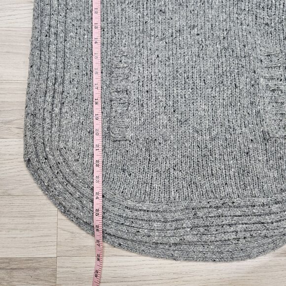 Cynthia Rowley Gray Cowl Neck Sweater - Picture 6 of 8